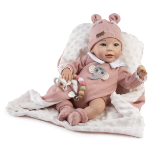Boneca Reborn Recém-Nascida Guca Nádia 38cm