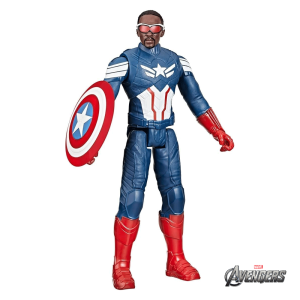 Capitão América – Figura Titan 30cm