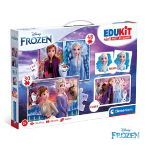 Edukit 4 Jogos em 1 Frozen