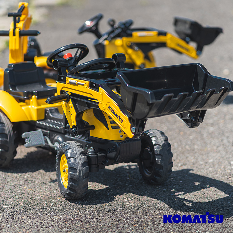 Escavadora Komatsu Small + Reboque + Pás - Image 7