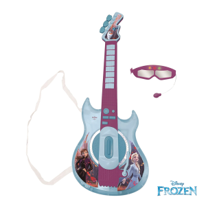 Guitarra Frozen c/ Óculos e Microfone