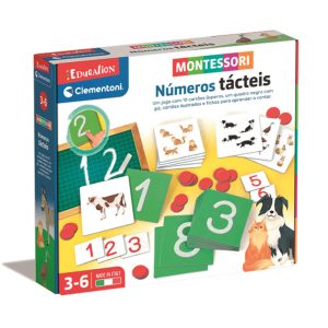 Jogo Montessori – Números Tácteis