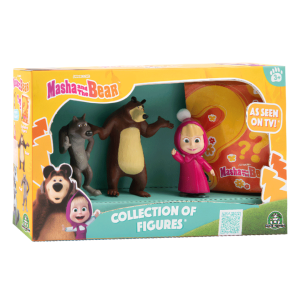 Masha e o Urso – Pack 4 Figuras