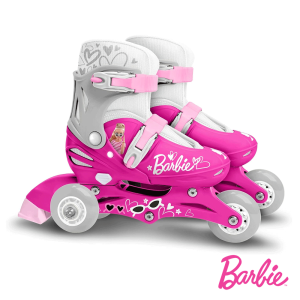 Patins em Linha Stamp Barbie Tam 27-30