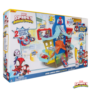 Spidey and his Amazing Friends Pista Die Cast City Track Set