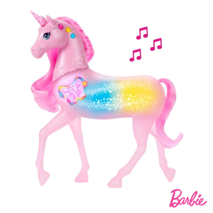 Barbie Unicórnio c/ 20 Luzes Brilhantes