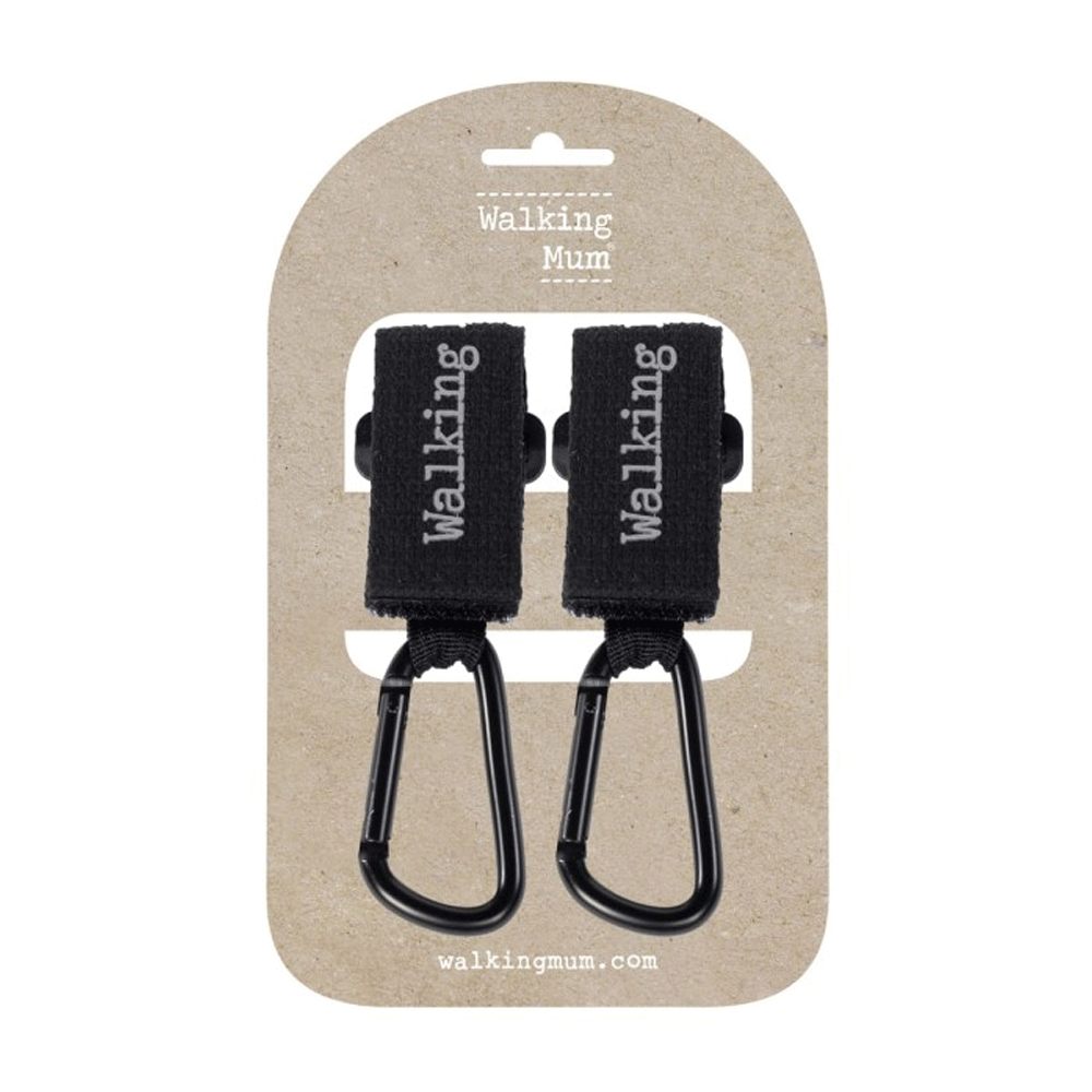 Set 2 Ganchos p/ Carrinho Walking Mum Eco Mum Black - Image 4